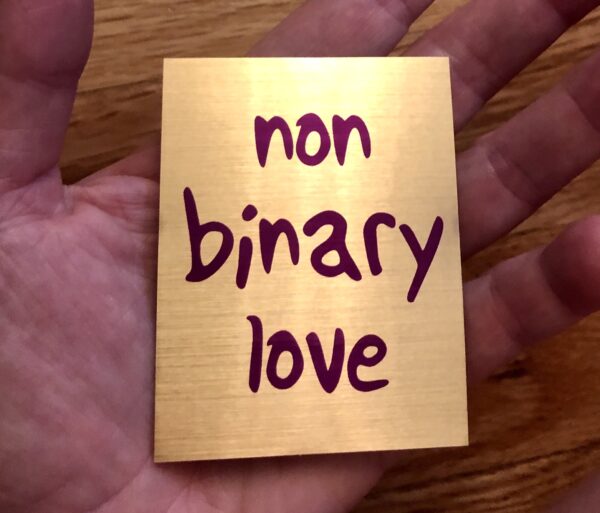 Non-binary Love Sticker